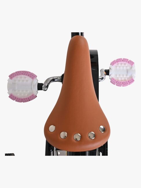 Volare Excellent Cykel med Korg 12 Tum, Svart