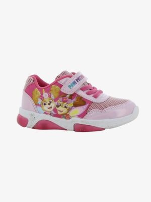 Paw Patrol  Blinkande Sneakers, Light Pink/Fuchsia