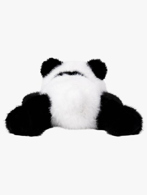 Teddykompaniet Gosedjur Liggande Panda 28 cm, Svart/Vit