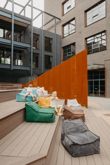 Yappy Kids Yappyhug Saccosäck, Anthracite