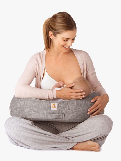 Ergobaby Amningskudde Natural Curve, Grey