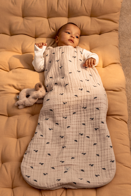 LIEWOOD Flora Sovpåse Stl 56-68, Mini Whale/Sandy