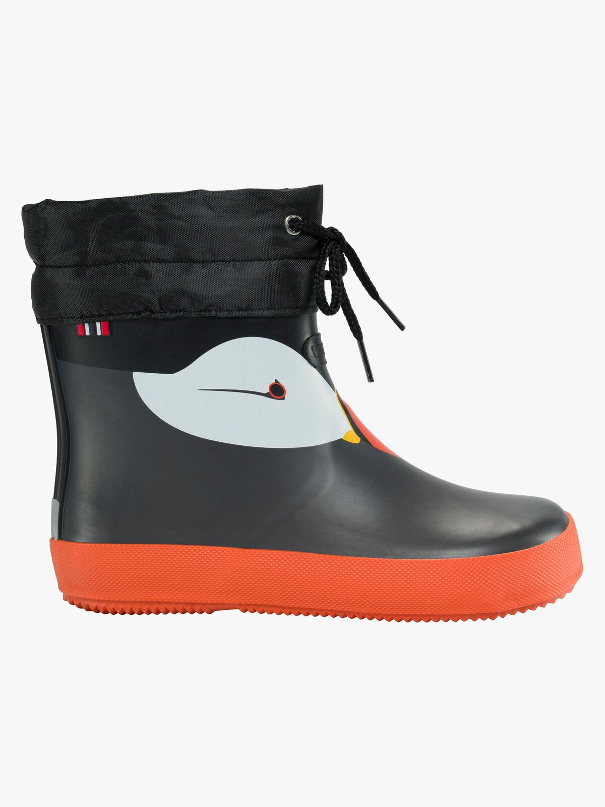 Viking Alv Paw Print Barefoot Gummistövlar, Black