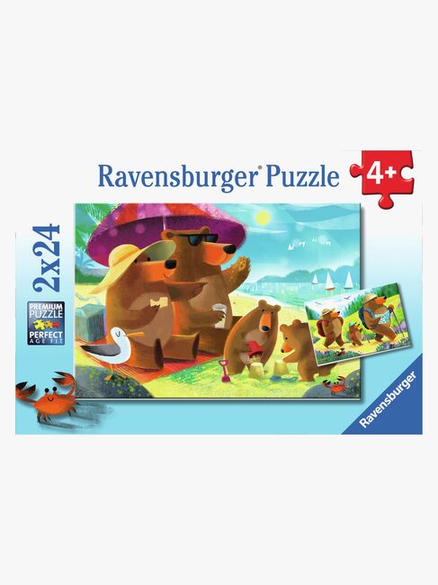 Ravensburger Björnfamiljen Pussel 2x24 Bitar