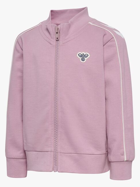 Hummel Mini Regular Tracksuit, Mauve Shadow