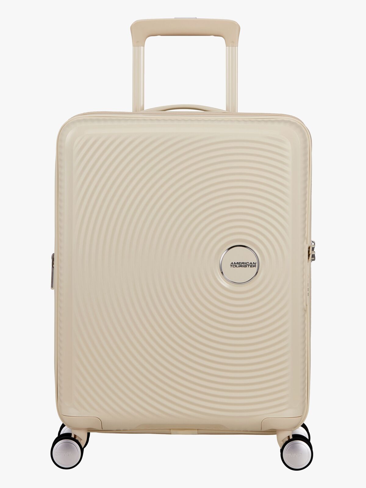 American Tourister Soundbox Spinner Resväska 35,5-41L, Coconut Sand