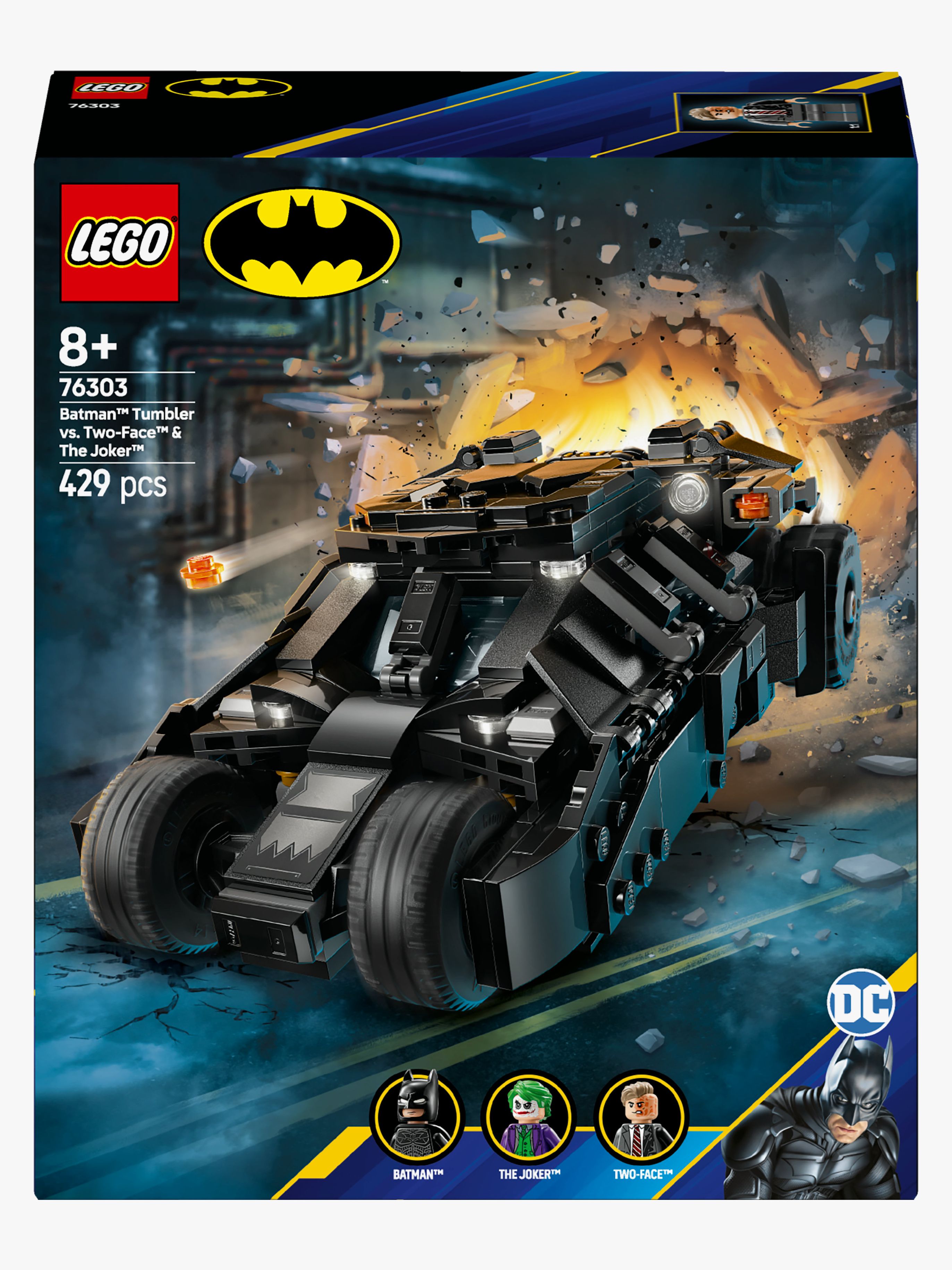 LEGO Super Heroes 76303 Baans Tumbler mot Two-Face & Jokern