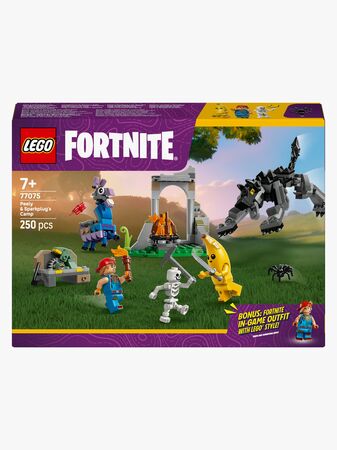LEGO Fortnite 77075 Peely och Sparkplugs läger