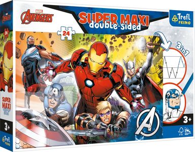 Trefl Primo Marvel Avengers Super Maxi Pussel 24 Bitar