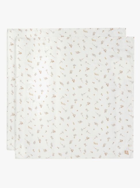 Jollein Muslinfiltar Riverside 2-Pack, Flerfärgad