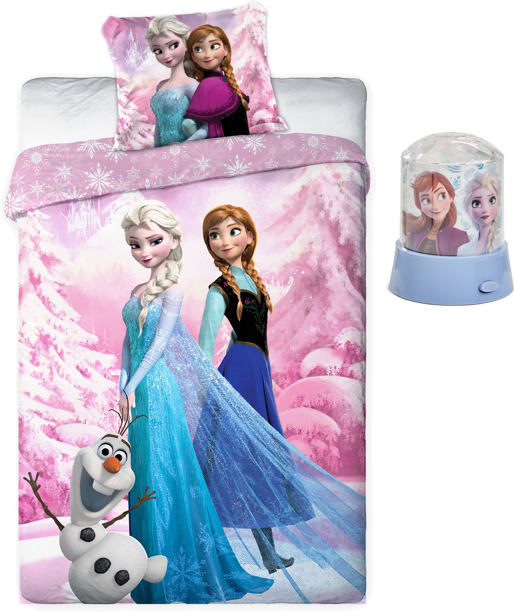 Disney Frozen Projektor och Påslakanset 50×210