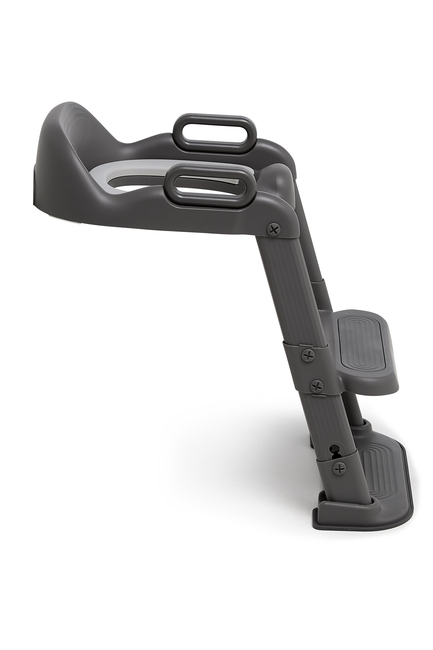 Beemoo CARE Assist Toalettsits med Stege, Deep Grey
