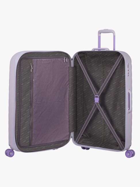 American Tourister Neovibe Spinner Resväska 96-106L, Fresh Lilac