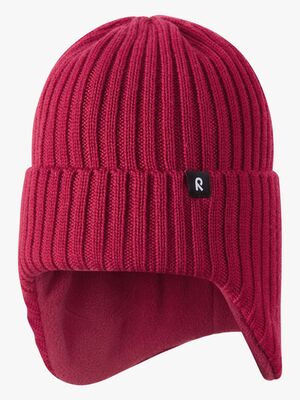 Reima Mystinen Mütze Merinowolle, Cranberry