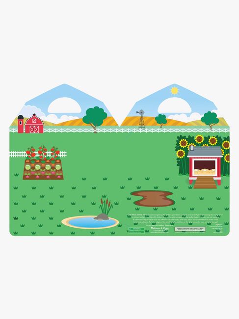 Melissa & Doug Klistermärkesbok Bondgård 52 st