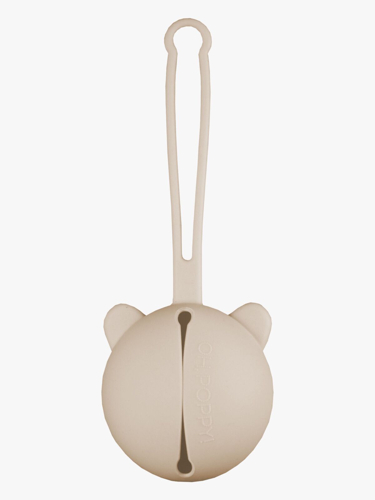 Oh, Poppy! Nola Nappbox Silikon, Linen Beige