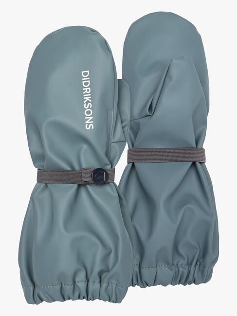 Didriksons Pileglove Fodrade Regnvantar, Factory Blue