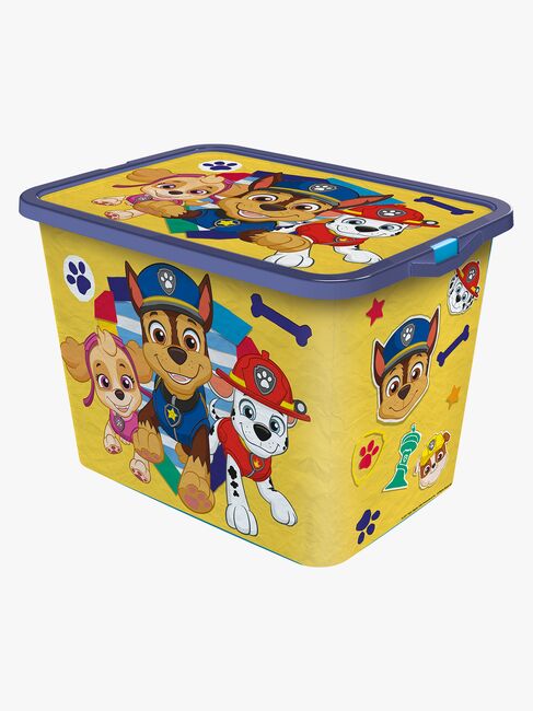 Paw Patrol Förvaringsboxar Set 23l & 7l, Gul