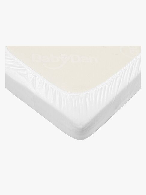 BabyDan Dra-på-lakan Vattentät 70x160, Vit