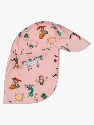 Geggamoja UV-Solkeps Pippi Långstrump, Rosa