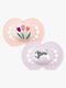 MAM Original Nappar Silikon 2-Pack 6-16m, Rosa