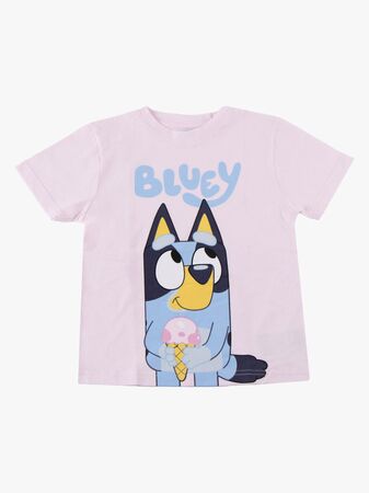 Bluey T-shirt, Ljusrosa