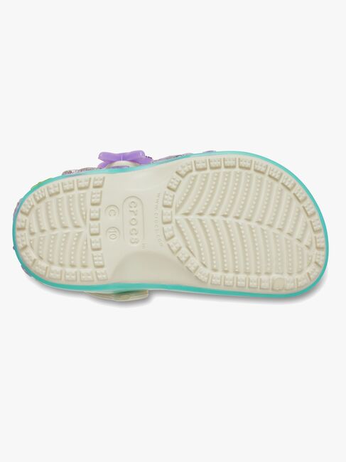 Crocs Classic Sea Sparkle Tofflor, Frappe
