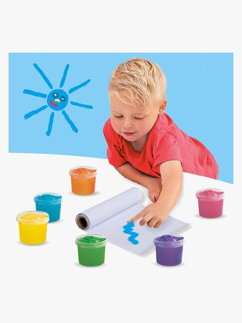 SES Creative Fingerfärg Mega 6-Pack