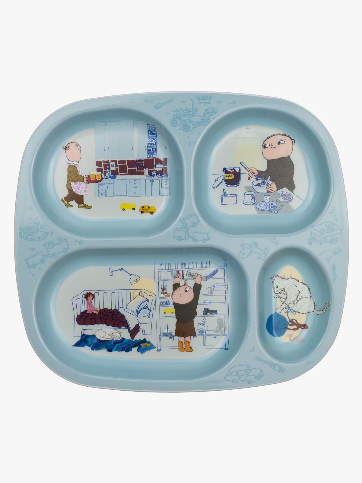 Alfons Åberg Delad Tallrik