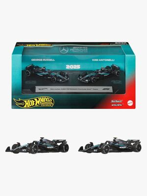 Hot Wheels Racerbil Premium F1 Mercedes-AMG Petronas Russel & Antonelli 1:64