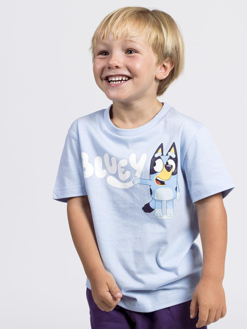 Bluey T-shirt, Ljusblå