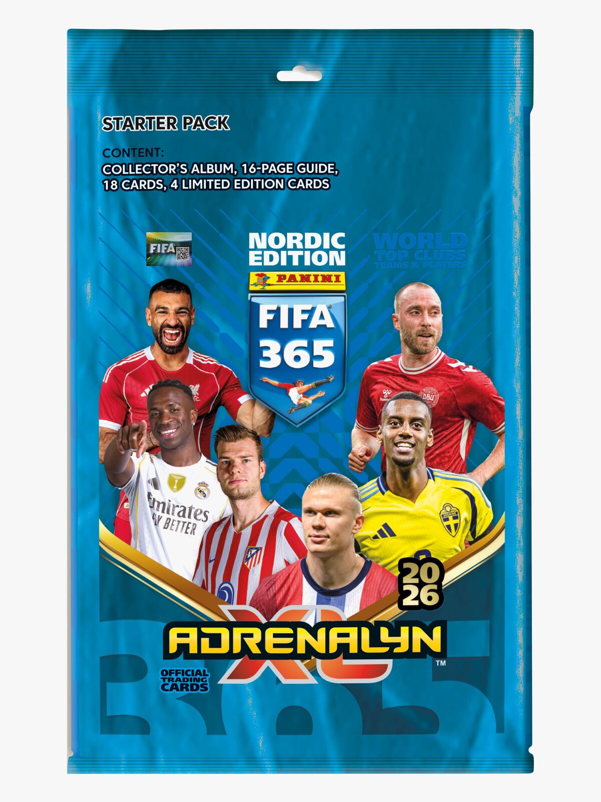 Panini FIFA 365 Adrenxl Samlarkort 2026 Starter Pack