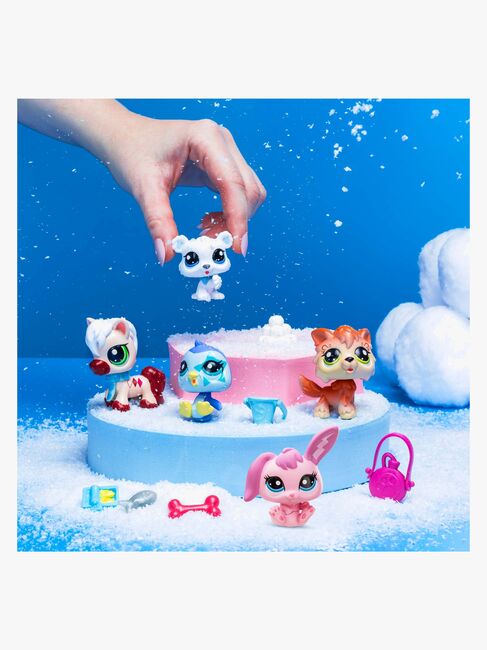 Littlest Pet Shop Winter Besties Figurset 5-Pack
