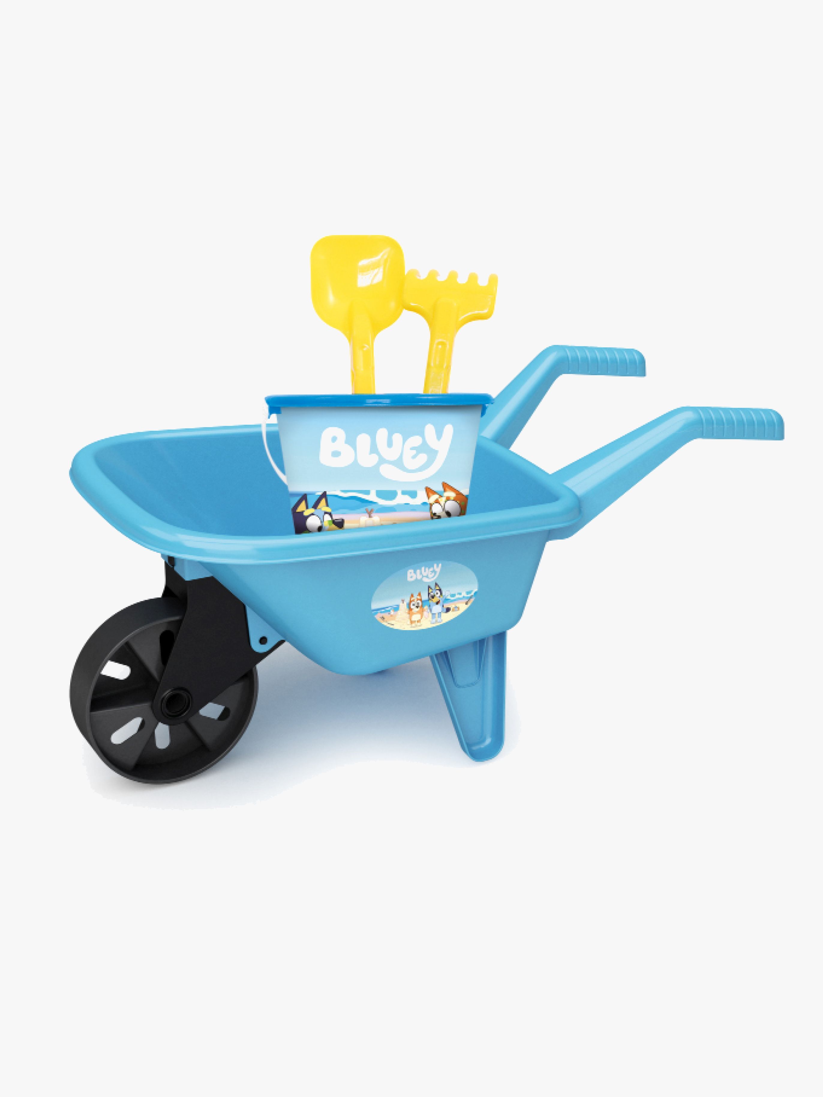 Bluey Skottkärra med Tillbehör