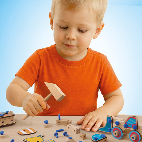 SES Creative Brix Junior Snickeriset Arbetsfordon