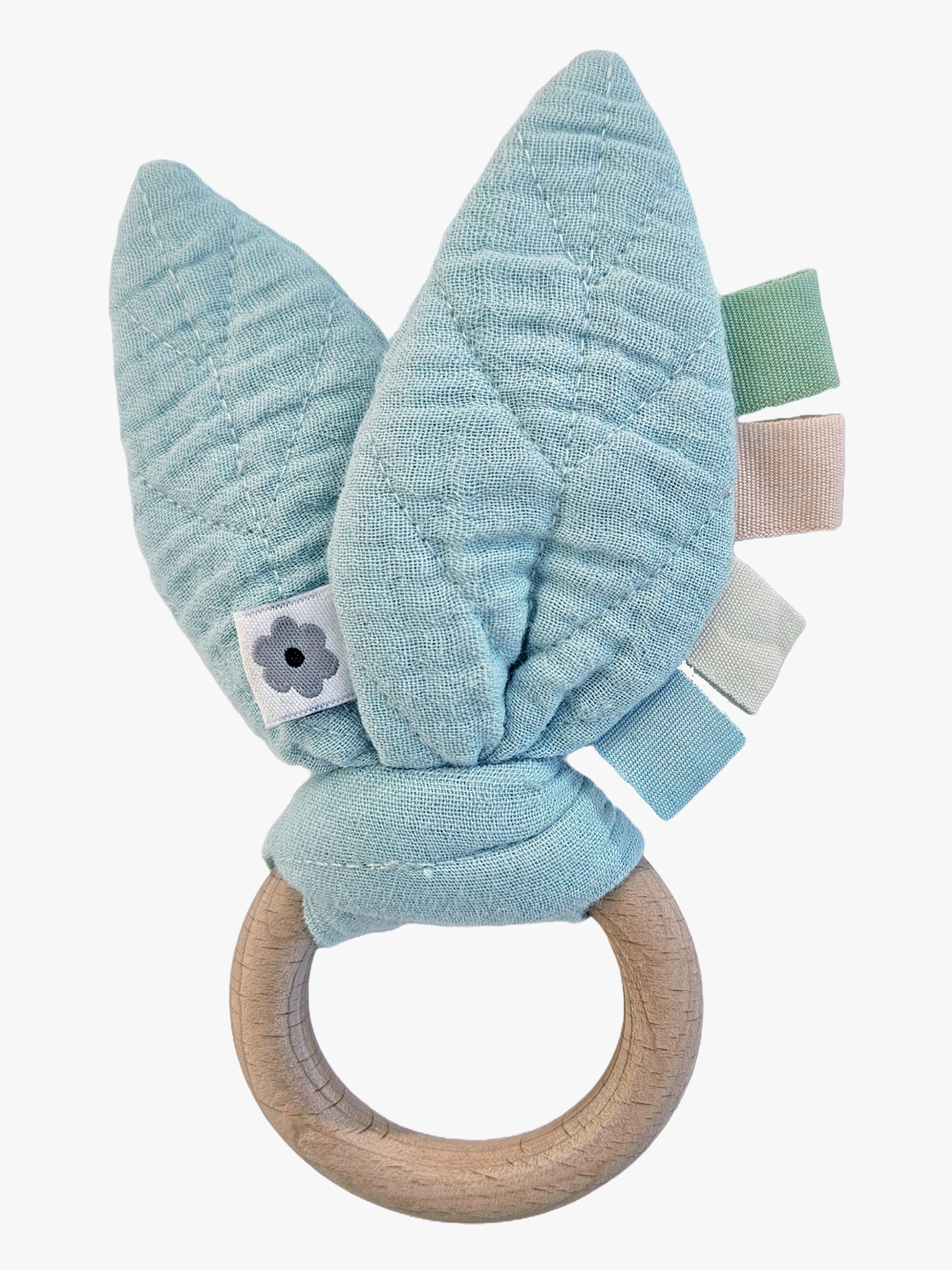 Summerville Organic Aktivitetsleksak Prassellöv, Ice Blue