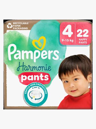 Pampers Harmonie Byxblöjor Stl 4 9-15kg 22-Pack