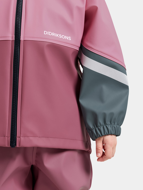 Didriksons Waterman Regnställ, Light Heather Pink