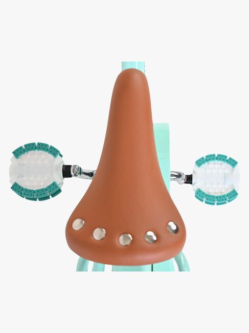 Volare Excellent Cykel med Korg 14 Tum, Grön