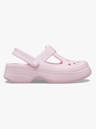 Crocs Classic Mary Jane Tofflor, Pink Milk