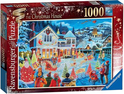 Ravensburger Pussel The Christmas House 1000 Bitar