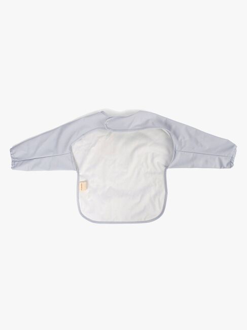 FILIBABBA  Långärmad Haklapp, Pearl Blue