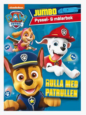 Paw Patrol Pysselbok Jumbo Rulla Med Patrullen
