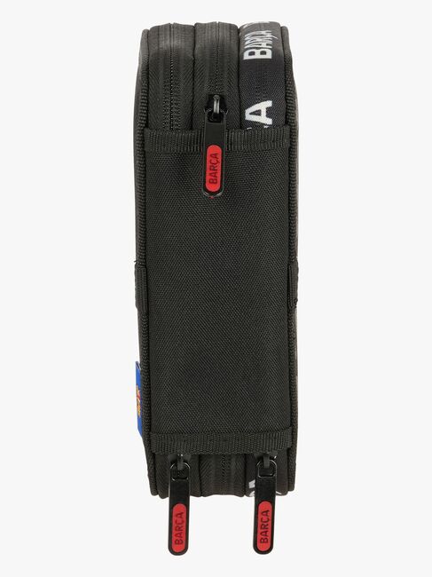 FC Barcelona  Fyllt Trippelpennfodral 37 Delar, Svart