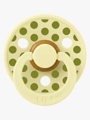BIBS Studio Colour Sut Polka Medium Latex Str. 2, Luna/Wasabi