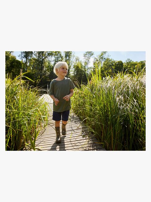 Viking Indie Print Gummistövlar, Khaki/Linen