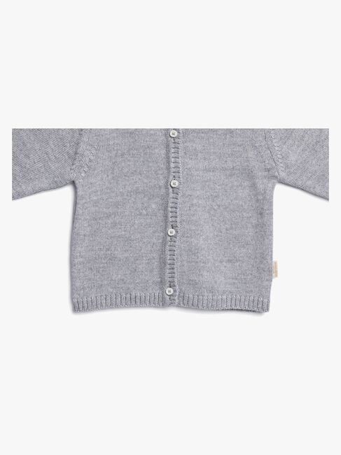 Petite Chérie Atelier Margit Kofta Ull, Grey Melange