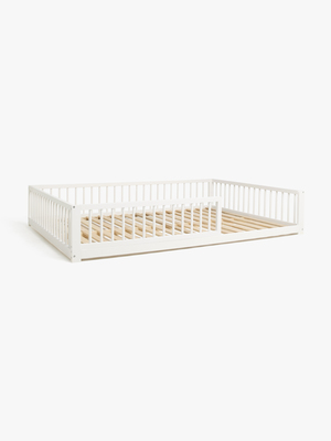 Minitude DYLAN Juniorsäng/Montessorisäng 140 x 200, Vit