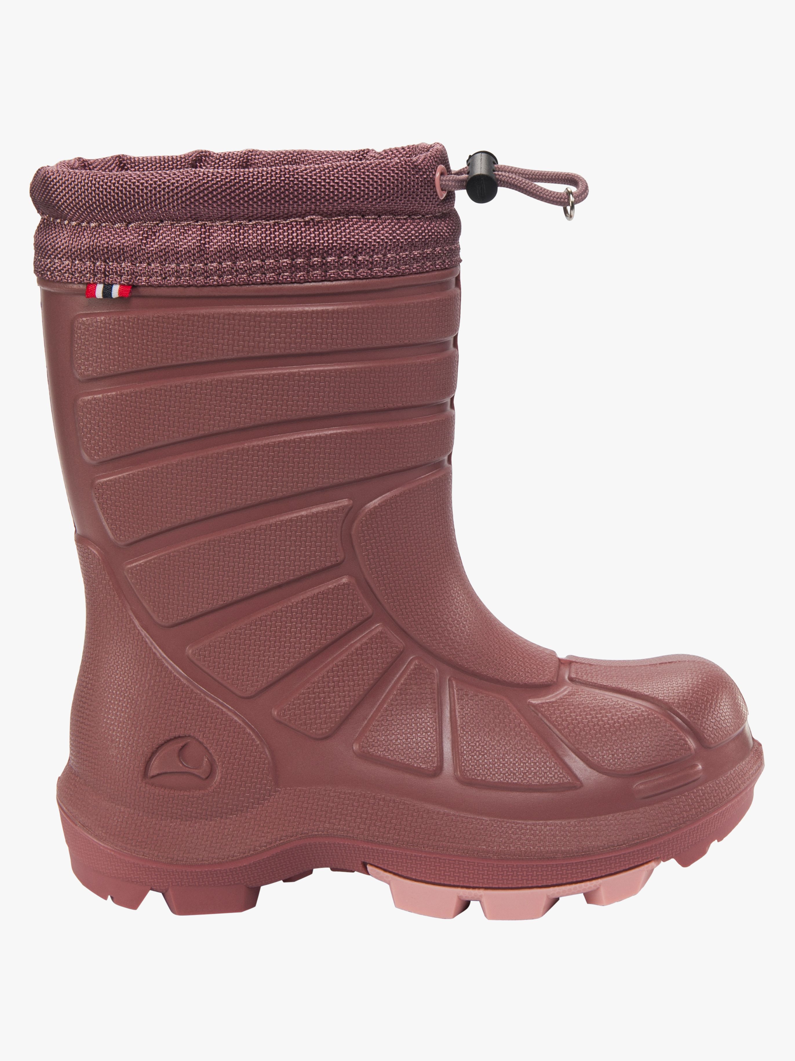 Viking Extreme Fodrade Gummistövlar, Pink/Dark Pink, 39