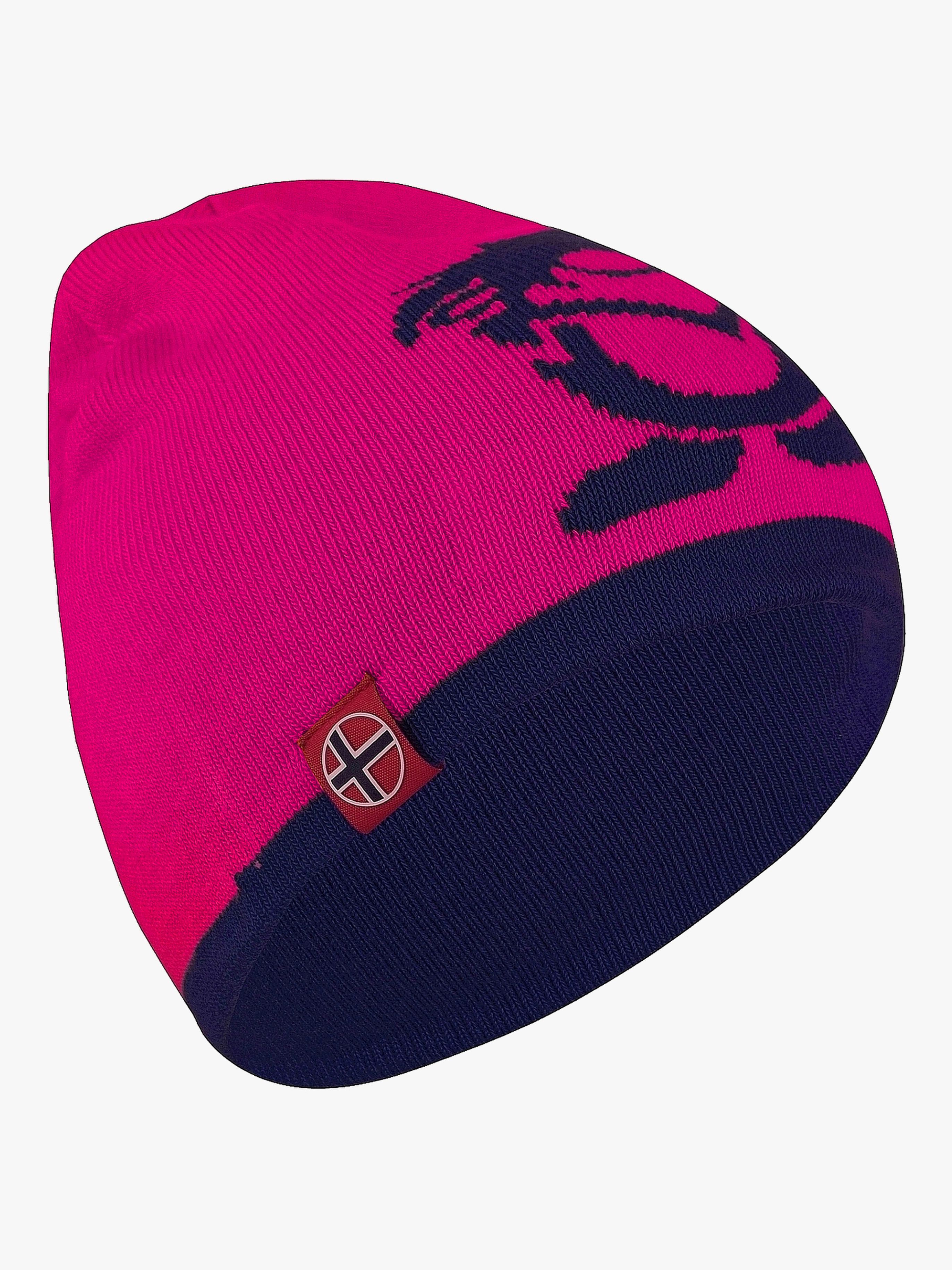 Trollkids Troll Mössa, Navy/Magenta, Stl 50